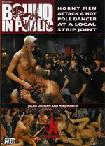 Bound In Public: Horny Men Attack A Hot Pole Dancer