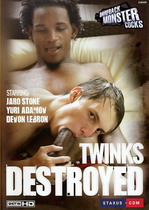 Bareback Monster Cocks: Twinks Destroyed 1