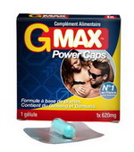 GMax Power Caps: 1 Tablet Pack